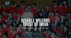 Desktop Screenshot of disableindia.org