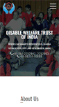 Mobile Screenshot of disableindia.org