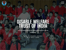 Tablet Screenshot of disableindia.org